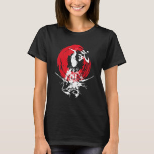 Camiseta Guerrero del incendio en Samurai japonés resta a J