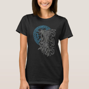 Camiseta Guerrero del oso berserk Odin dirige la brújula nó