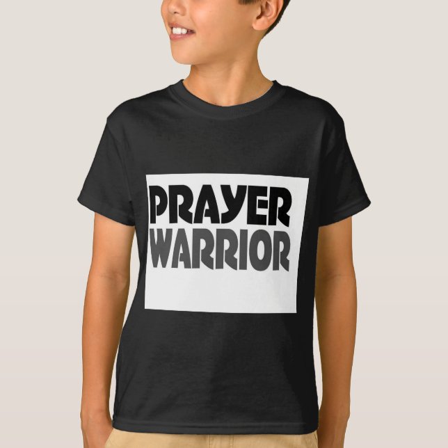 Camiseta guerrero del rezo (Anverso)
