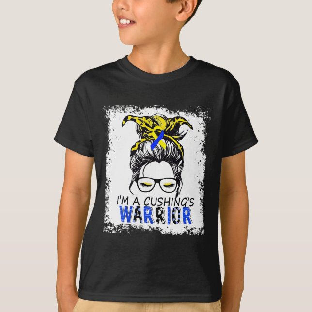 Camiseta Guerrero del Síndrome de Cushing (Anverso)