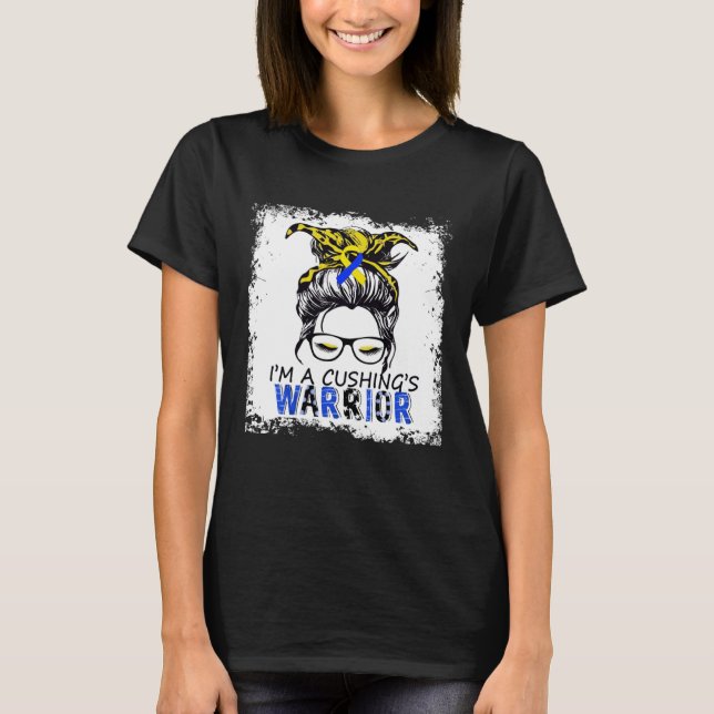 Camiseta guerrero del síndrome de cushing, síndrome de cush (Anverso)