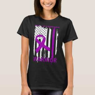 Camiseta Guerrero del Síndrome de Rett. Bandera de Estados