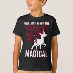Camiseta Guerrero del síndrome Ws Williams–beuren Wbs Unico