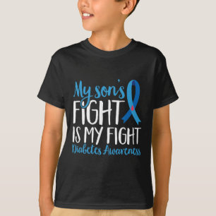 Camiseta Guerrero del T1D Mi lucha de hijos es mi lucha con