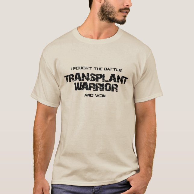 Camiseta Guerrero del trasplante (Anverso)