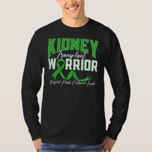 Camiseta Guerrero del trasplante renal Enfermedad renal Pat