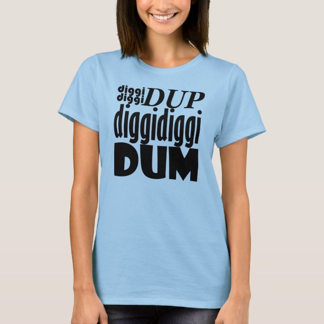 Camiseta Guerrero "Diggidiggi Dum " de B.A.P (Anverso)
