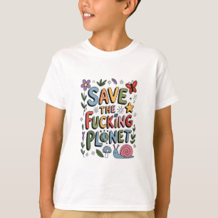 Camiseta Guerrero Ecológico Ambiental Lindo Salva el Planet