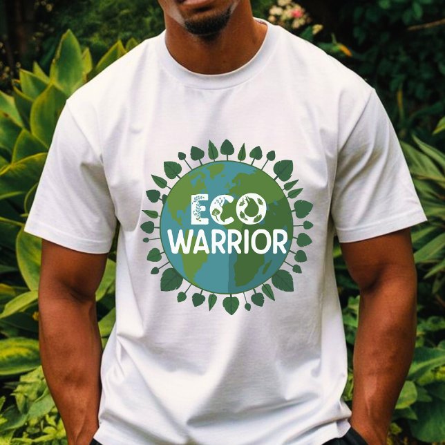 Camiseta Guerrero ecológico - conciencia ambiental (Subido por el creador)