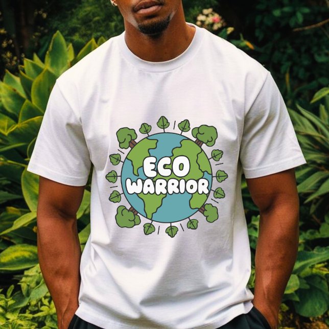 Camiseta Guerrero ecológico - conciencia ambiental (Subido por el creador)