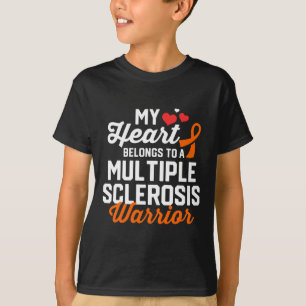 Camiseta Guerrero esclerosis Sobreviviente apoyo regalos de