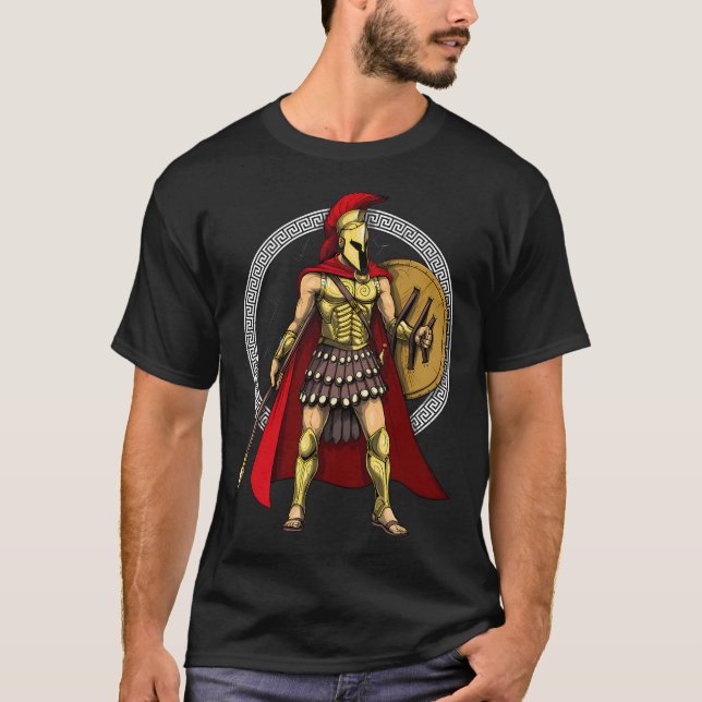 Camiseta Guerrero Espartano (Anverso)