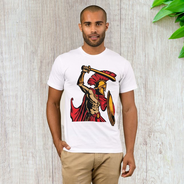 Camiseta Guerrero Espartano Mens T-Shirt (Subido por el creador)