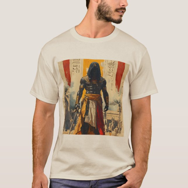 Camiseta guerrero faraón (Anverso)