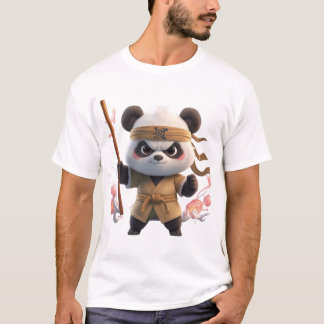 Camiseta Guerrero gráfico lindo de Kung Fu Panda