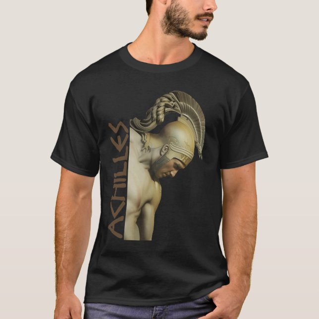 Camiseta Guerrero griego Aquiles 1 (Anverso)