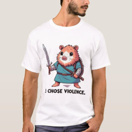 Camiseta Guerrero Hámster Elegí la Violencia