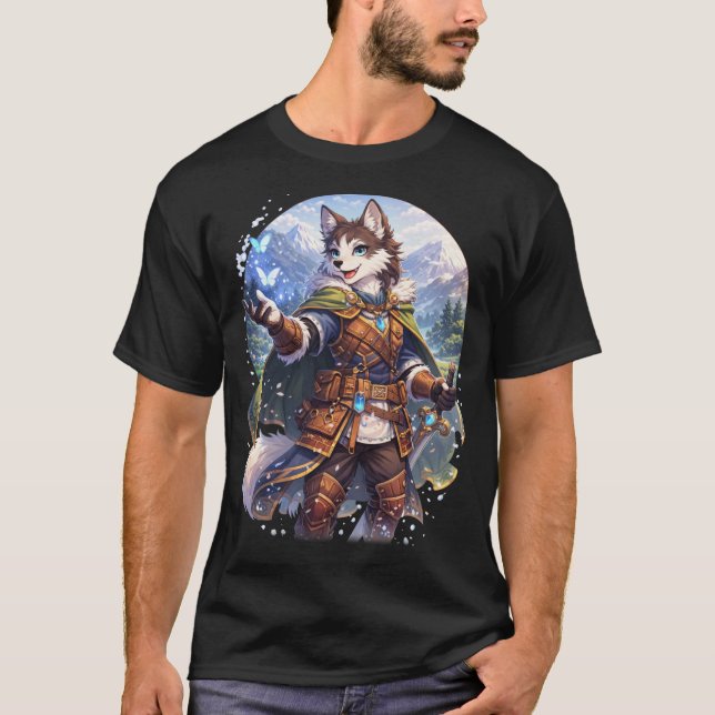 Camiseta Guerrero Husky (Anverso)