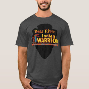 Camiseta Guerrero indígena americano nativo del río Bear Ho