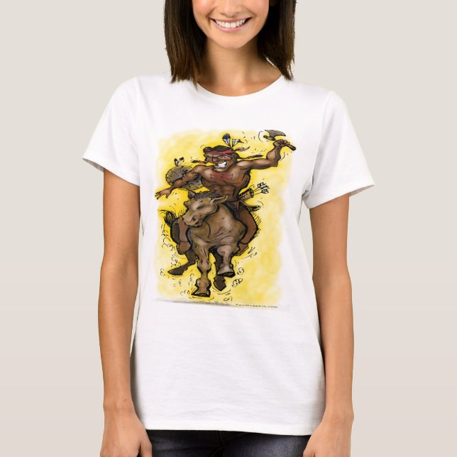 Camiseta Guerrero indio (Anverso)
