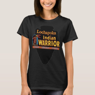Camiseta Guerrero indio nativo americano nativo de Lochapok