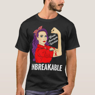 Camiseta Guerrero inquebrantable de conciencia sobre el neu