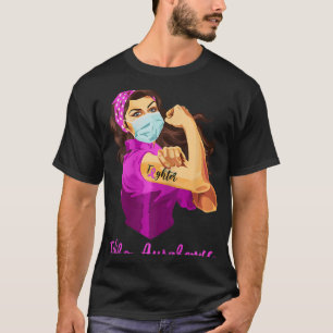 Camiseta Guerrero inquebrantable - Luchador Fibromialgia Aw
