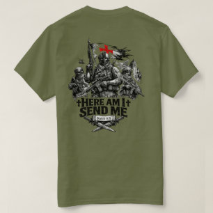 Camiseta Guerrero Isaías 6:8 
