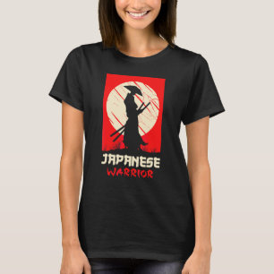 Camiseta Guerrero Japonés Ninja Samurái Mancha de Sangre Ka