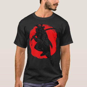 Camiseta Guerrero japonés samurai Bushido