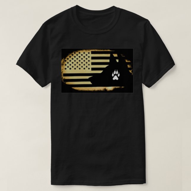 Camiseta Guerrero K9 (Diseño del anverso)