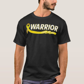 Camiseta Guerrero más fuerte que el cáncer de sarcoma de hu
