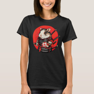 Camiseta Guerrero Mascota divertida de cerdo de Guinea Samu