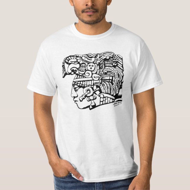 Camiseta Guerrero maya (Anverso)