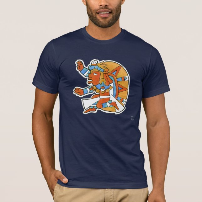 Camiseta Guerrero maya v.1 (Anverso)