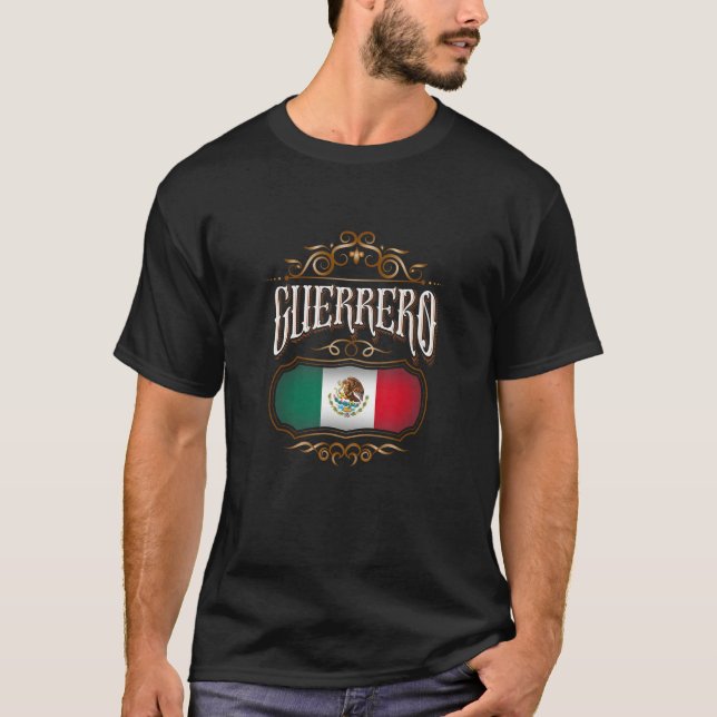 Camiseta Guerrero México versión vintage (Anverso)