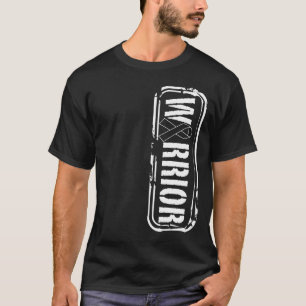 Camiseta Guerrero militar de concienciación sobre el cáncer
