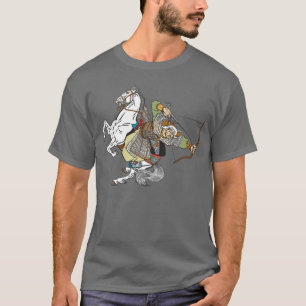 Camiseta Guerrero mongol medieval T-Shirt