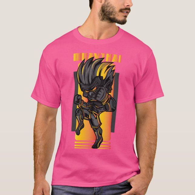 Camiseta Guerrero Muay Thai (Anverso)
