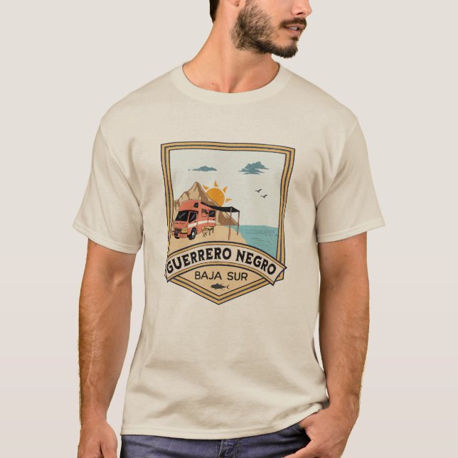Camiseta Guerrero Negro Baja California Sur México (Anverso)