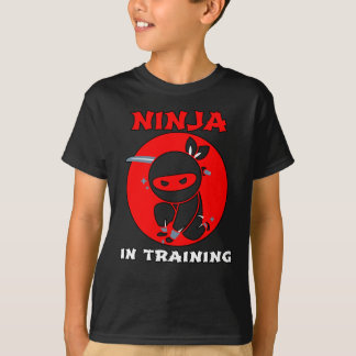 Camiseta guerrero ninja en entrenamiento fresco