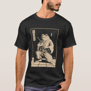 Camiseta Guerrero Ninja Rana Samurái Japonés Japón Chicos