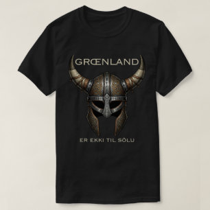 Camiseta Guerrero nórdico vikingo Groenlandia 