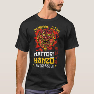 Camiseta Guerrero Okinawa Japón Hattori Hanzo