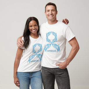 Camiseta Guerrero para hombre del cáncer de próstata trib