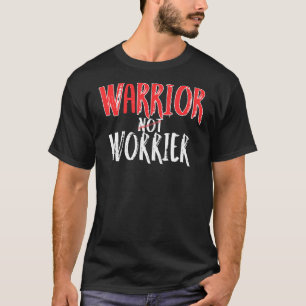 Camiseta Guerrero que no se preocupa por problemas motivaci