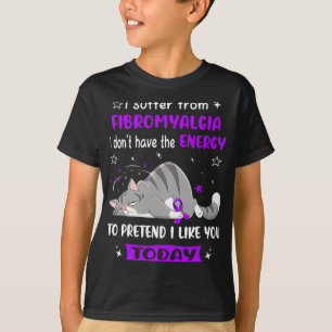Camiseta Guerrero Que Sufre De Fibromialgia