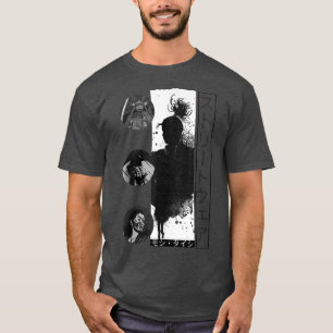 Camiseta Guerrero retro Samurai código espadas japonesas