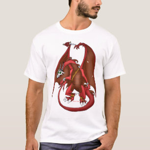 Camiseta Guerrero rojo del dragón