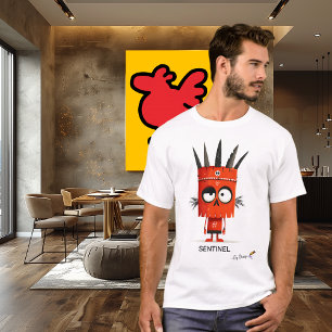 Camiseta Guerrero Rojo   SENTINEL - Por diseño   Único